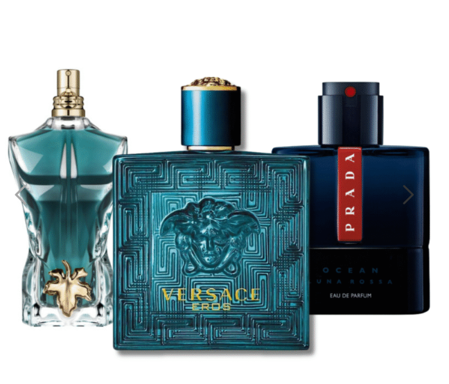 3 Perfumes Prada Luna Rossa, Versace Eros & Le Beau (PAGUE 1 RECEBA 3)
