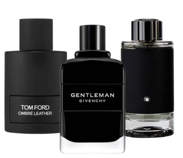 3 Perfumes Tom Ford Ombre Leather, Givenchy Gentleman & Montblanc Explorer (PAGUE 1 RECEBA 3)